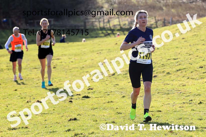 Senior womens 2023 NEHL, Thornley Farm, Peterlee, County Durham. Photo: David T. Hewitson/Sports for All Pics